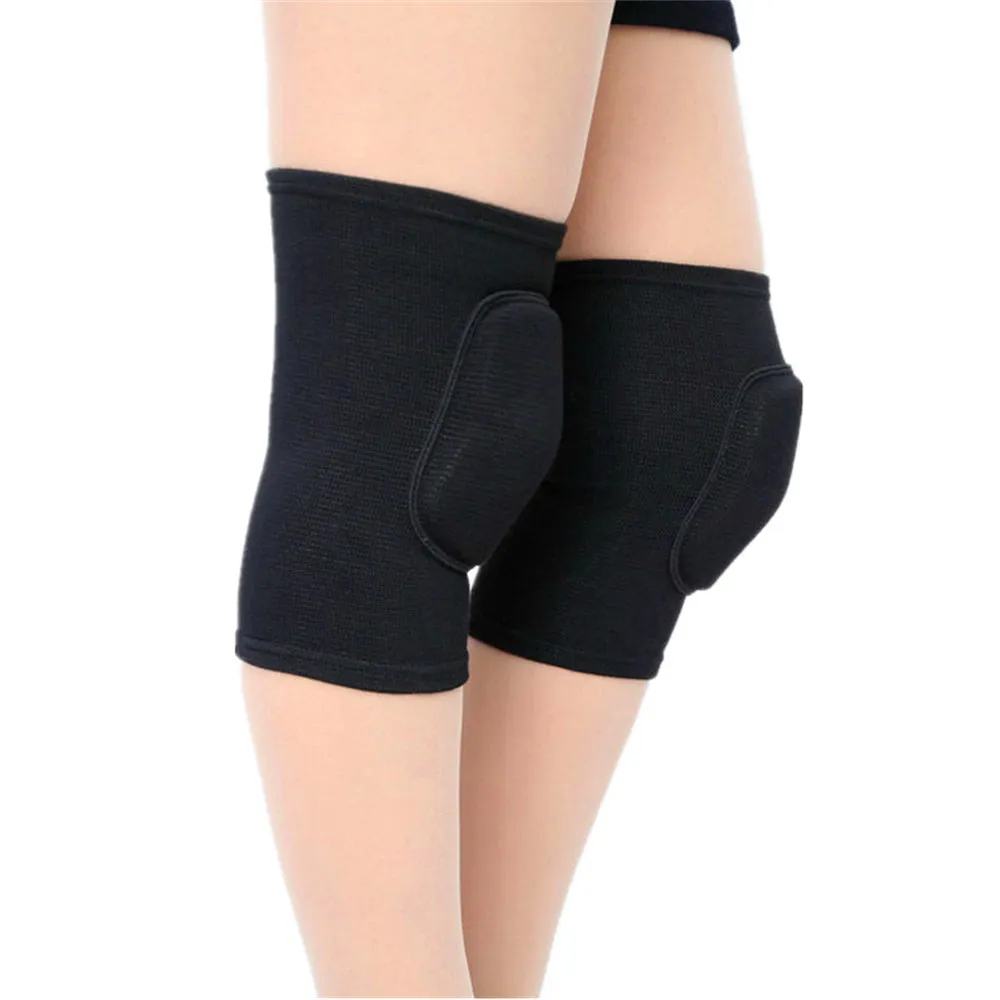 2 Pieces Sports Knee Padspad Dancing Knee Pads Protector Volleyball Yoga Crossift Knee Pads Brace Support Winter Leg Warmers Workout Training