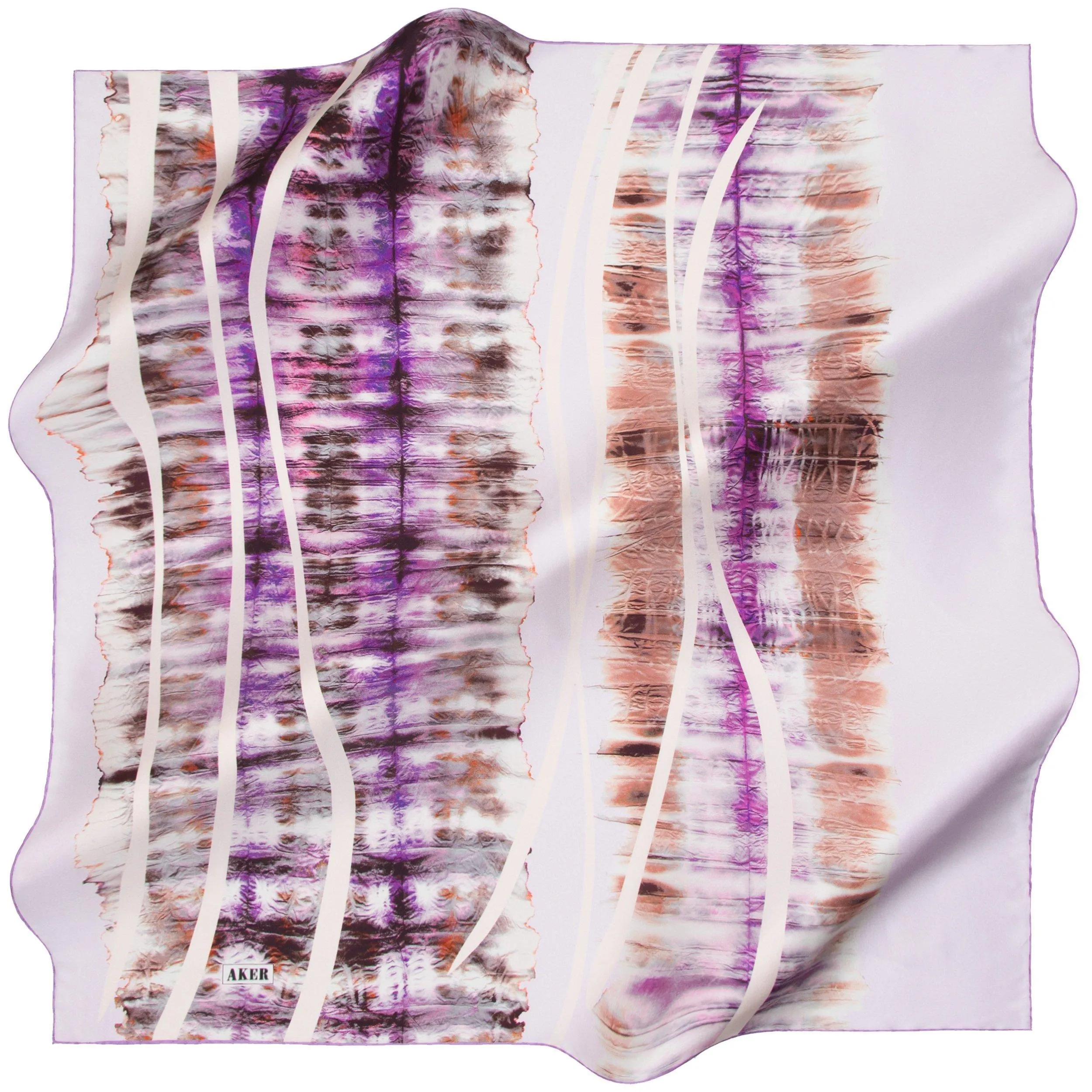 Aker Fancy Silk Scarf for Ladies No. 92