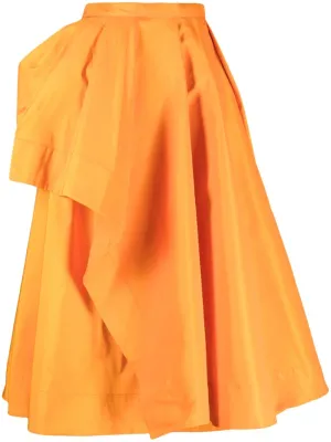 Alexander McQueen Skirts Orange