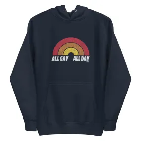 All Gay All Day Classic Fleece Pullover Hoodie