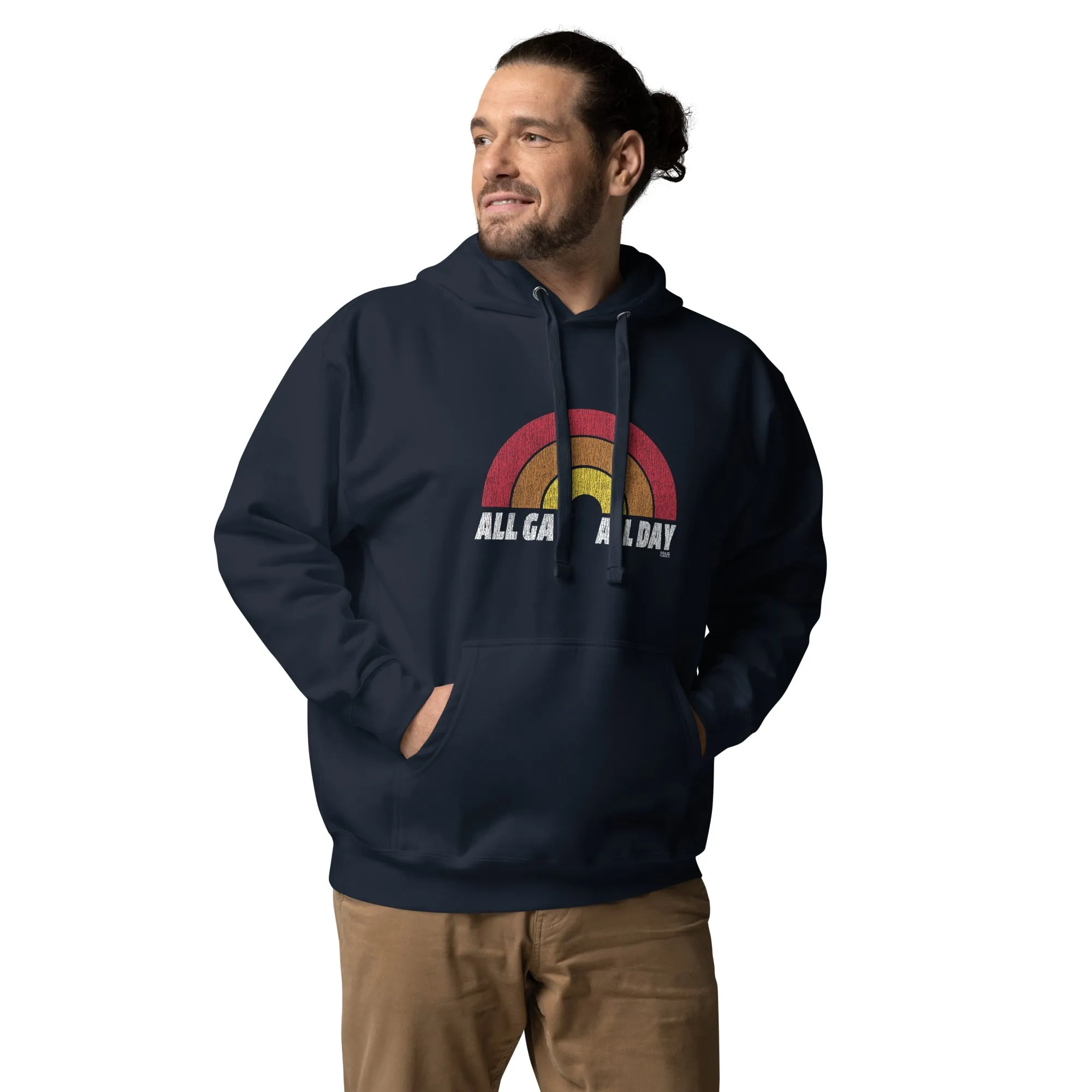 All Gay All Day Classic Fleece Pullover Hoodie