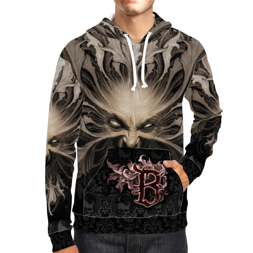 All-Over Print Pullover Hoodies: Mother