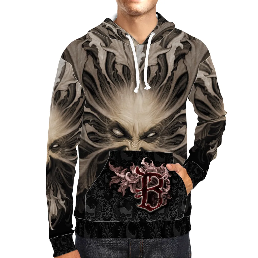 All-Over Print Pullover Hoodies: Mother