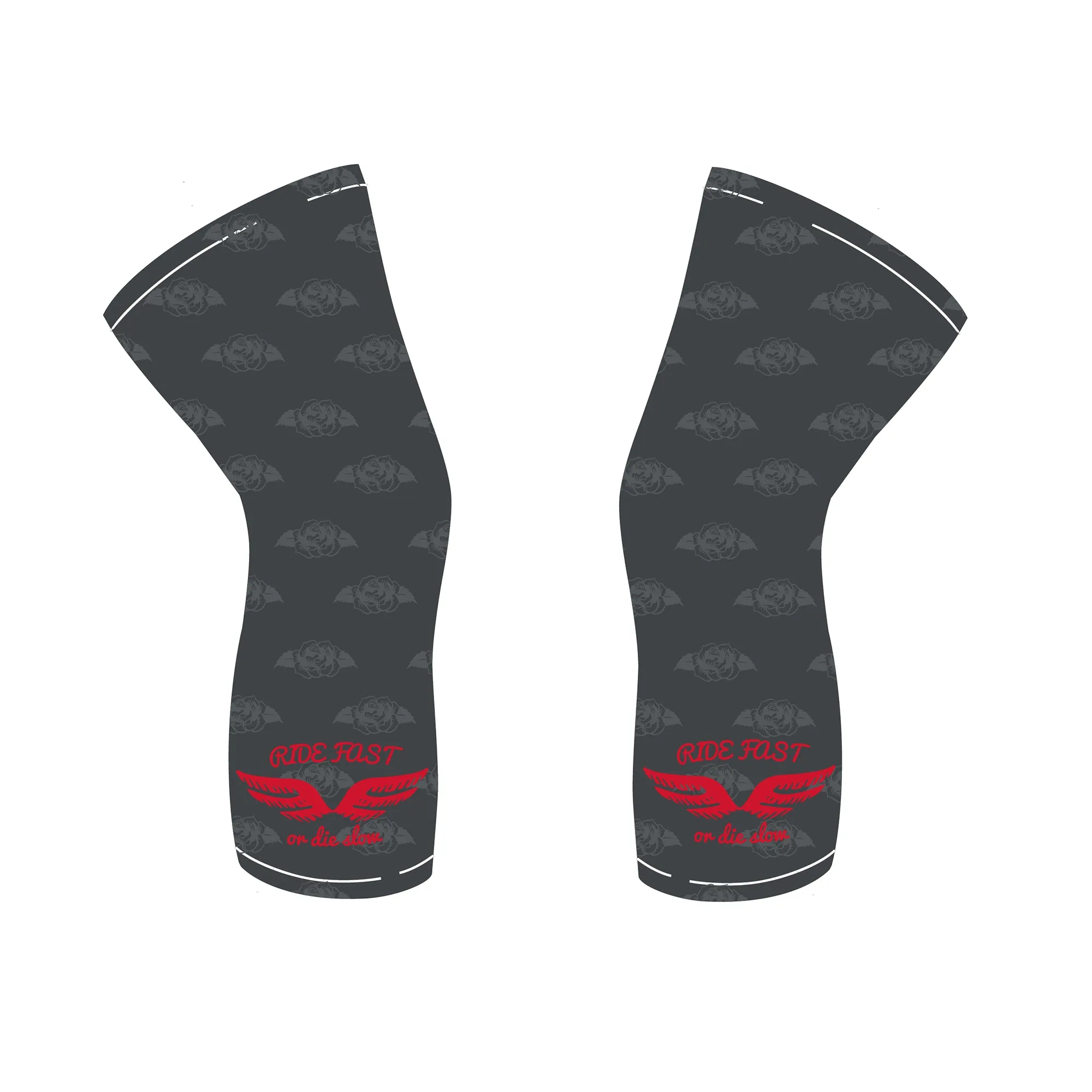 All Ride Fast or Die KNEE WARMERS 2.0 ISD