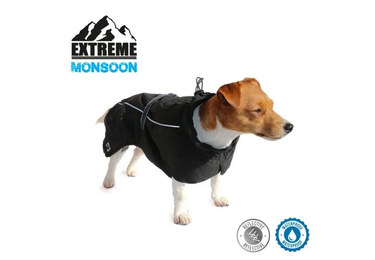 Ancol - Extreme Monsoon Dog Coat - Red - x large - 60cm