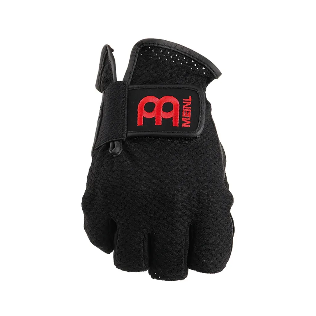 Bao Tay Trống Meinl MDGFL Fingerless Drummer Gloves, Black, Large