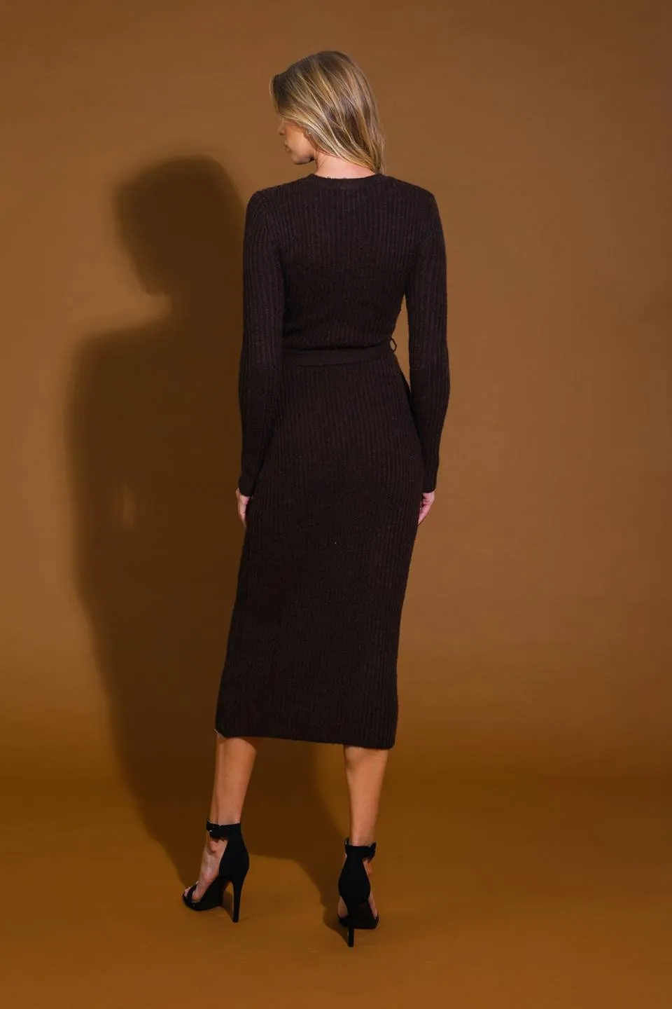 Be Good To Me Sweater Midi Dress