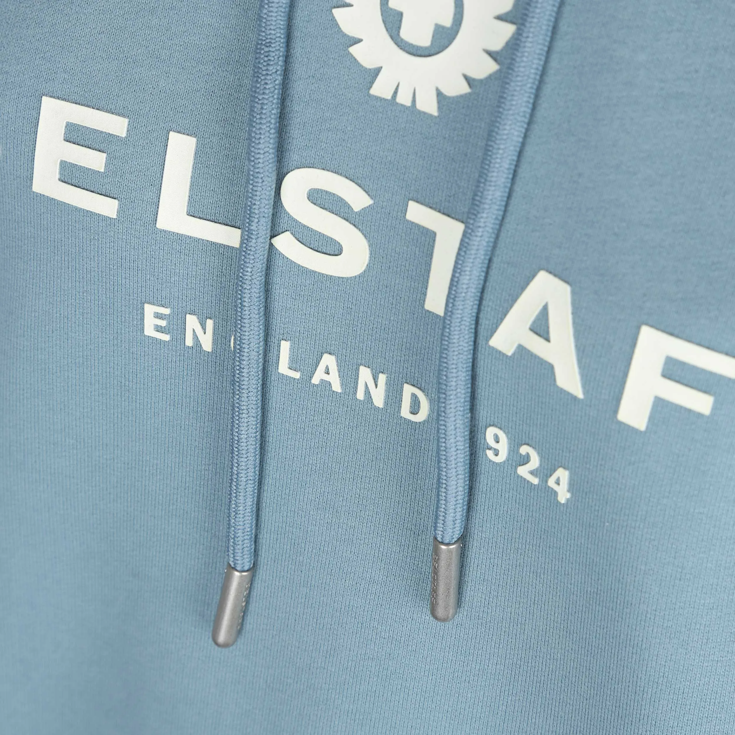 Belstaff Rio 1924 Ladies Hoodie Sweat Top in Arctic Blue