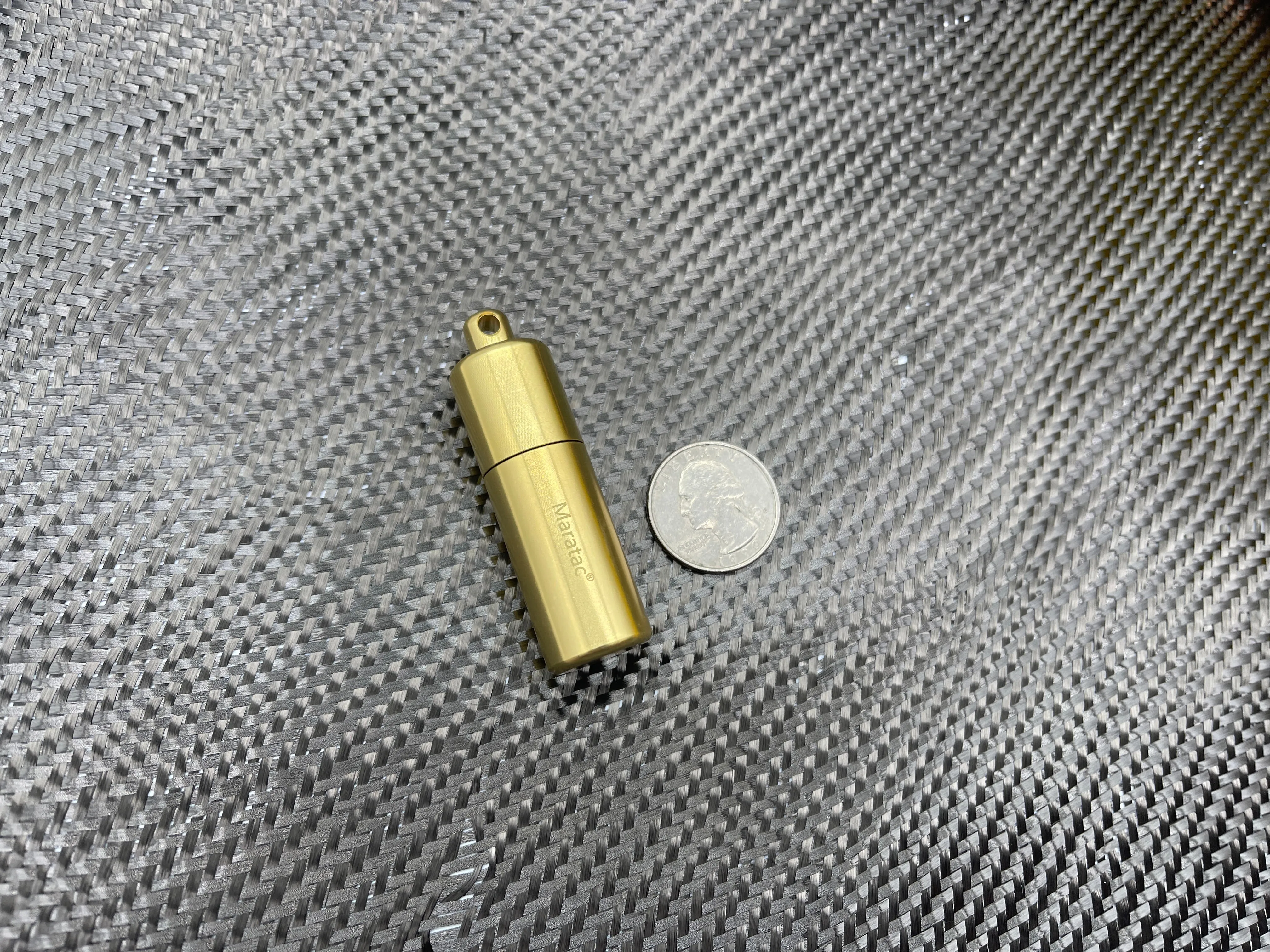 Brass XL Peanut Lighter Gen 3  By Maratac®