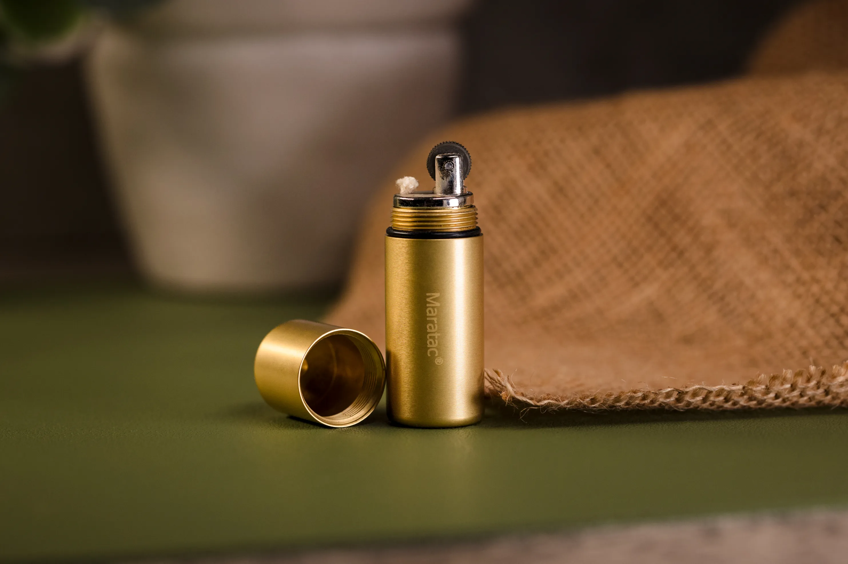 Brass XL Peanut Lighter Gen 3  By Maratac®