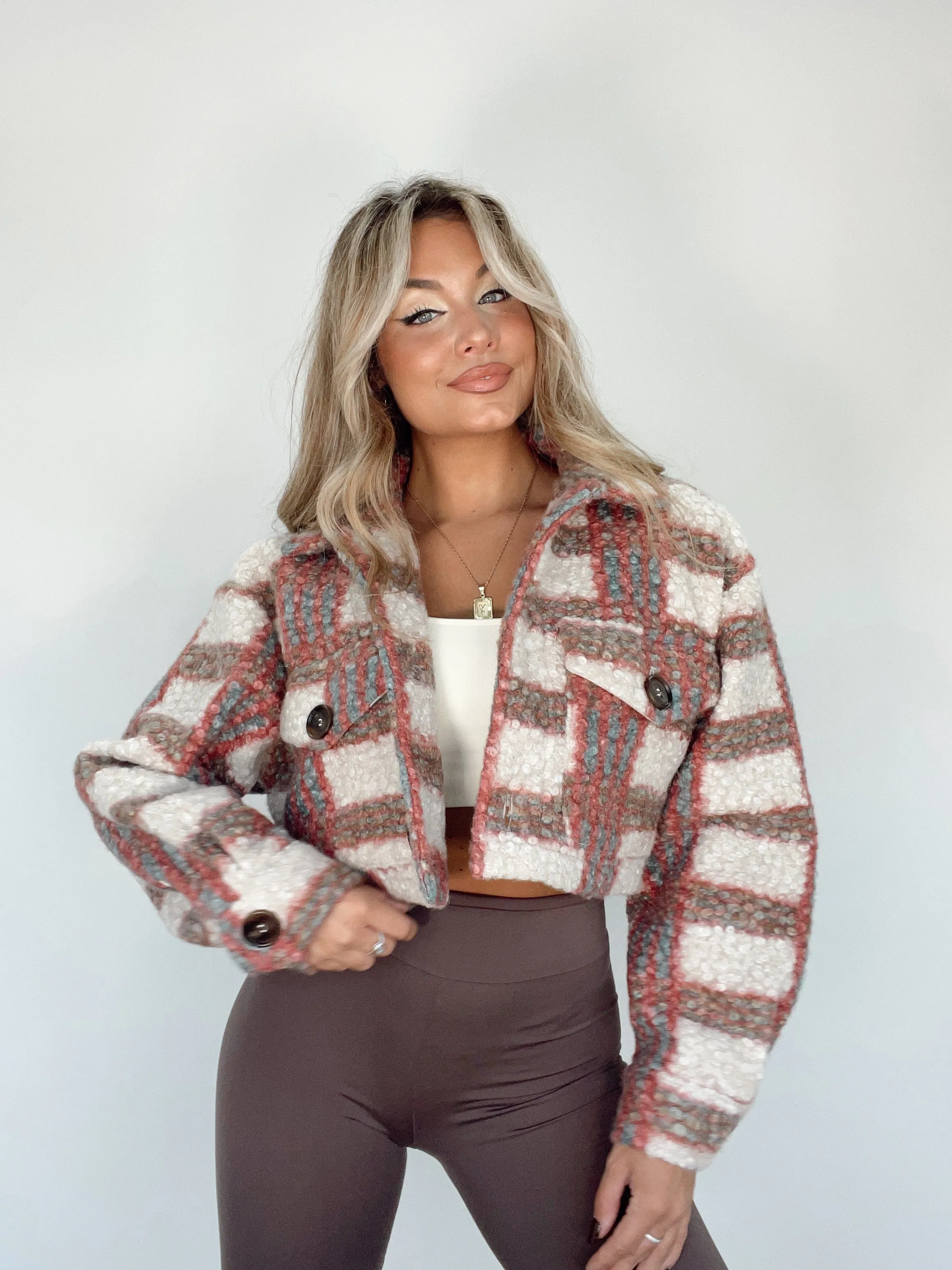 Breaking Plaid Jacket