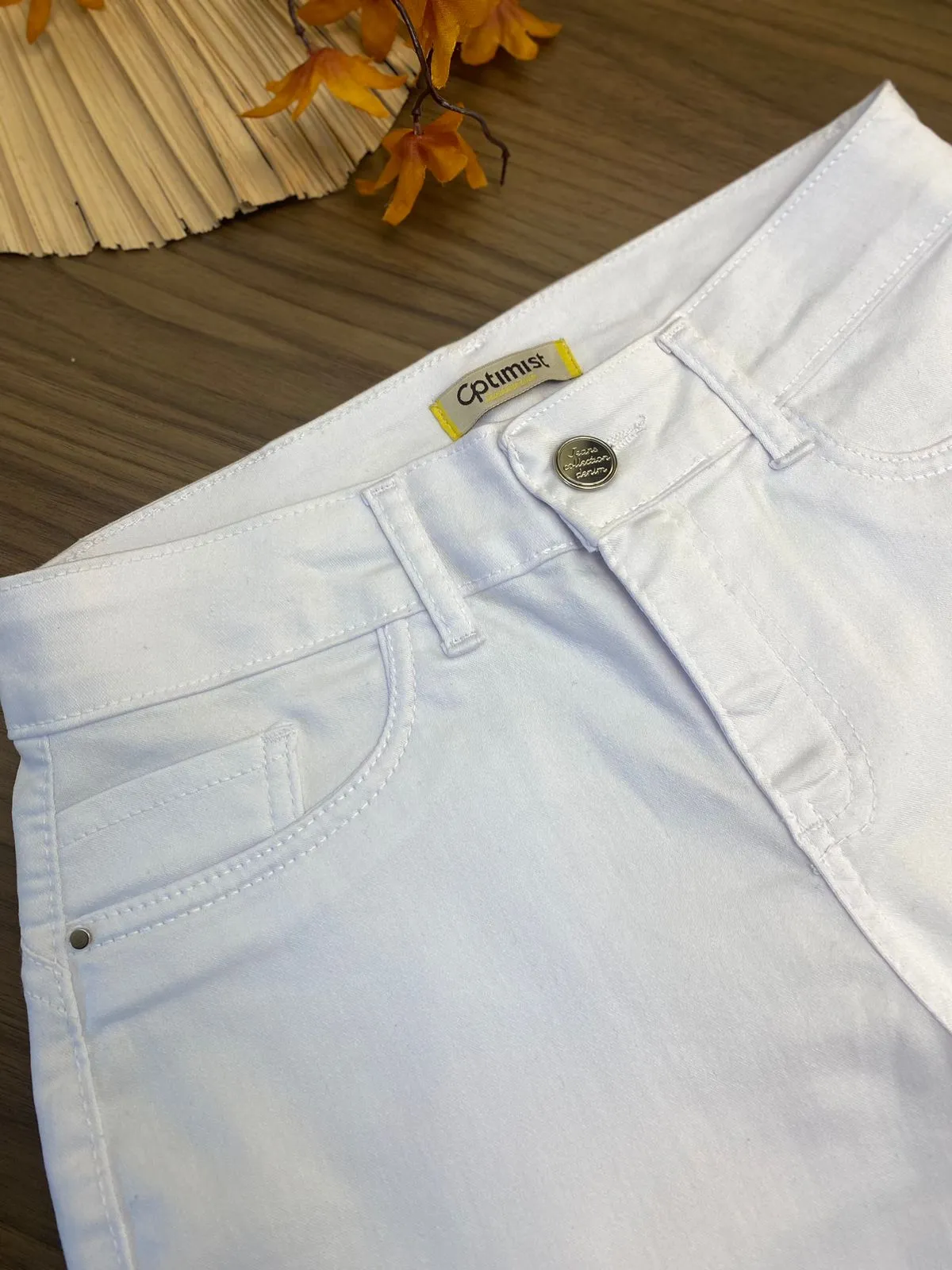 Calça Jeans Skinny White 4800228