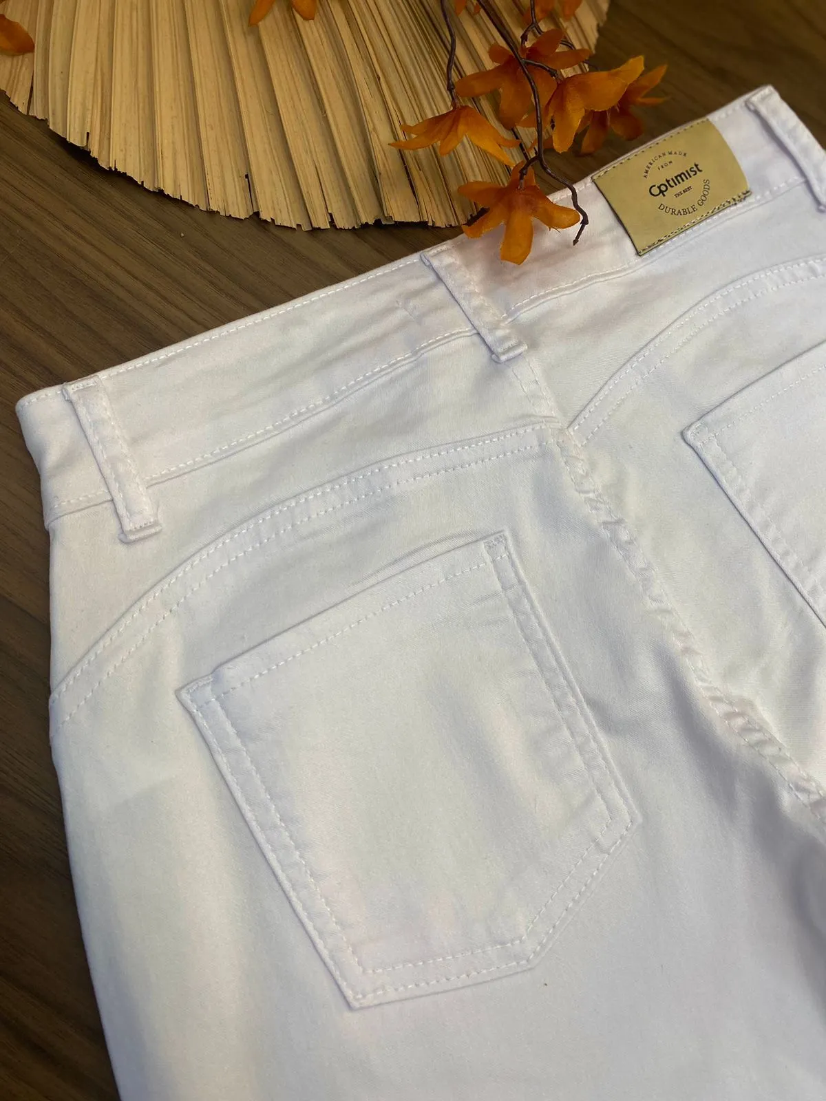 Calça Jeans Skinny White 4800228