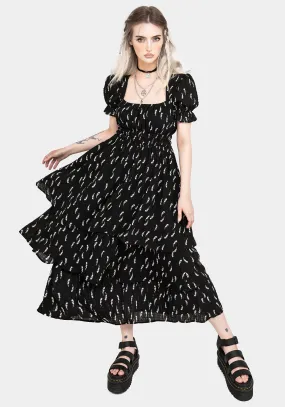 Carmel Layered Midaxi Dress