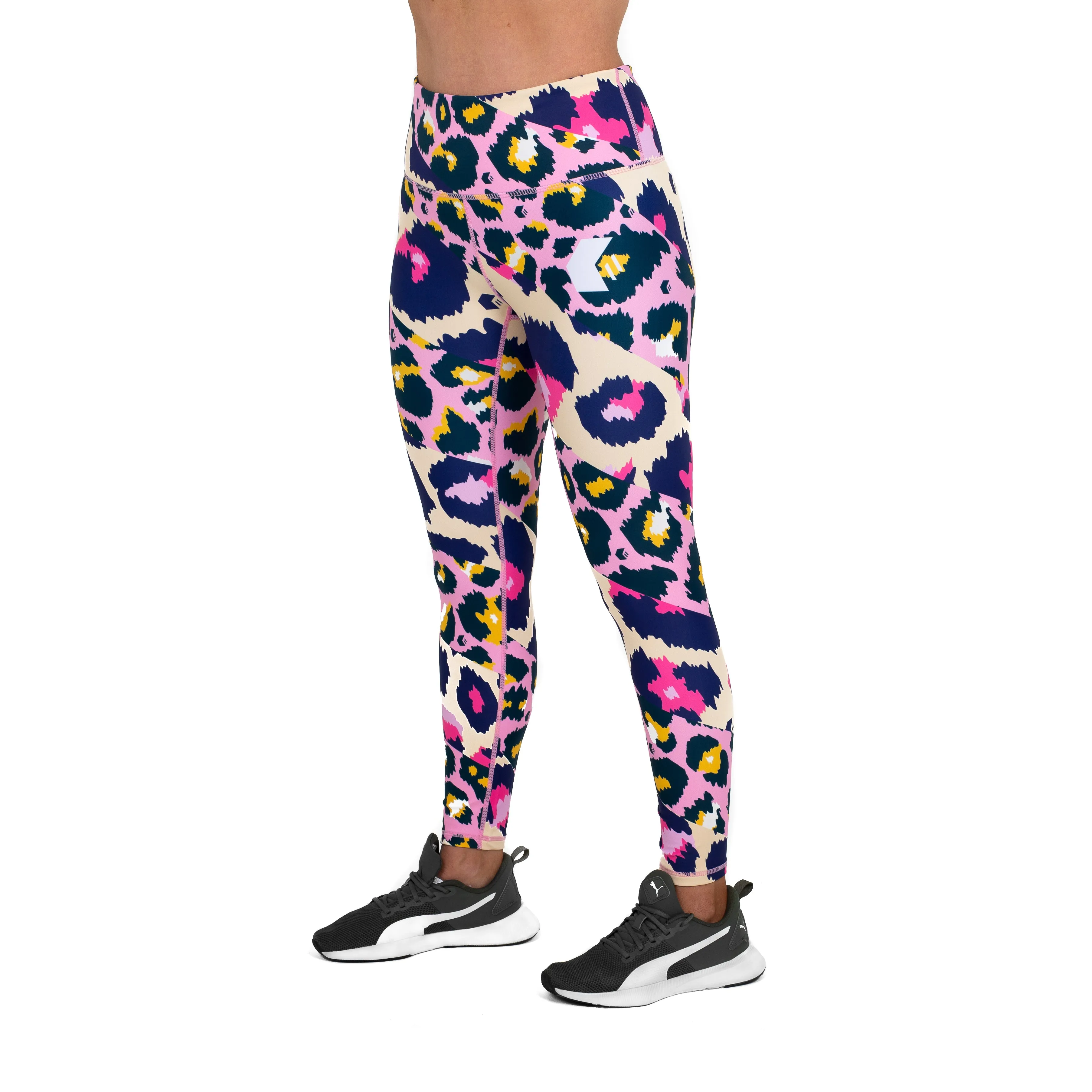 Cheetarah Leggings Pink/Peachy