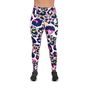 Cheetarah Leggings Pink/Peachy