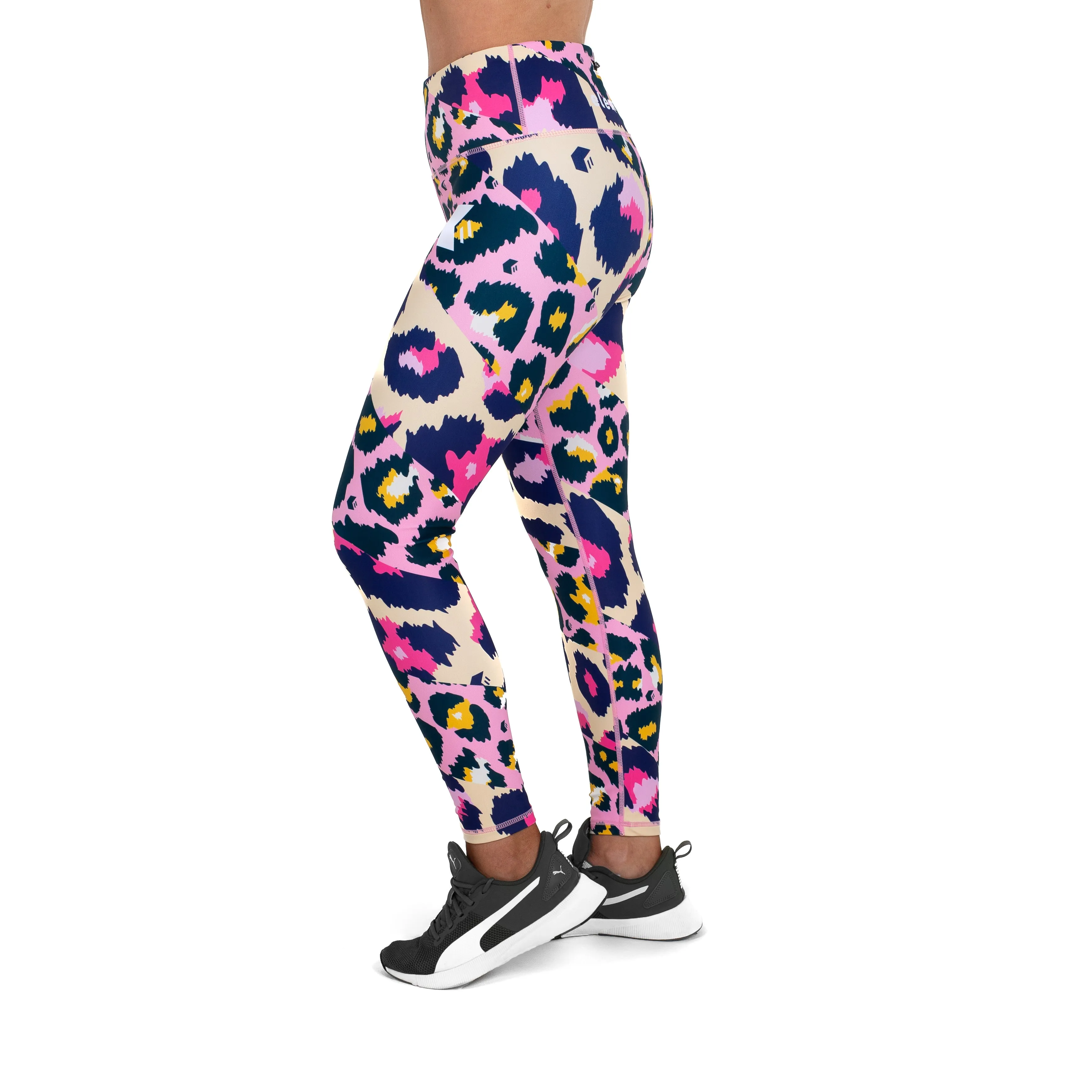 Cheetarah Leggings Pink/Peachy