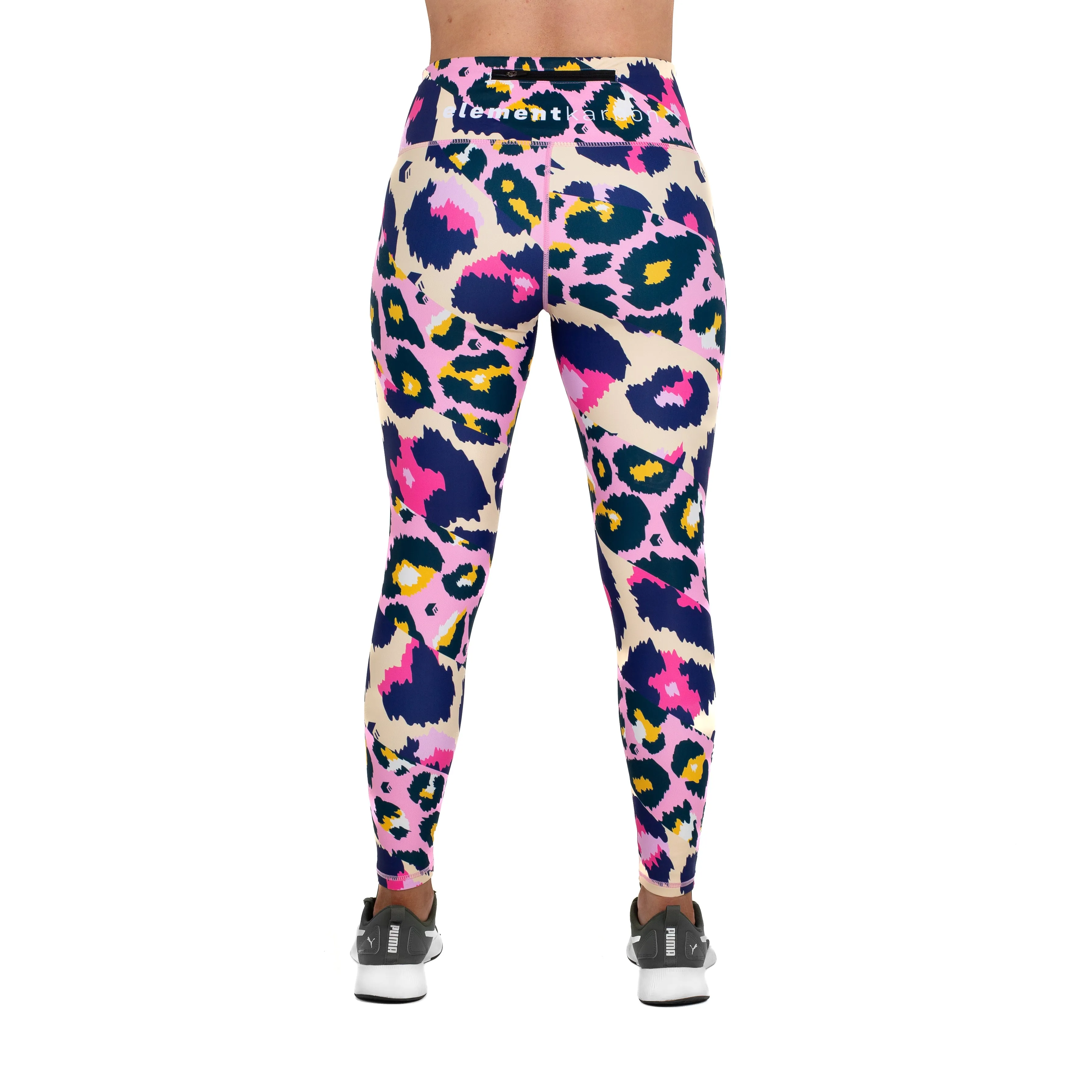 Cheetarah Leggings Pink/Peachy