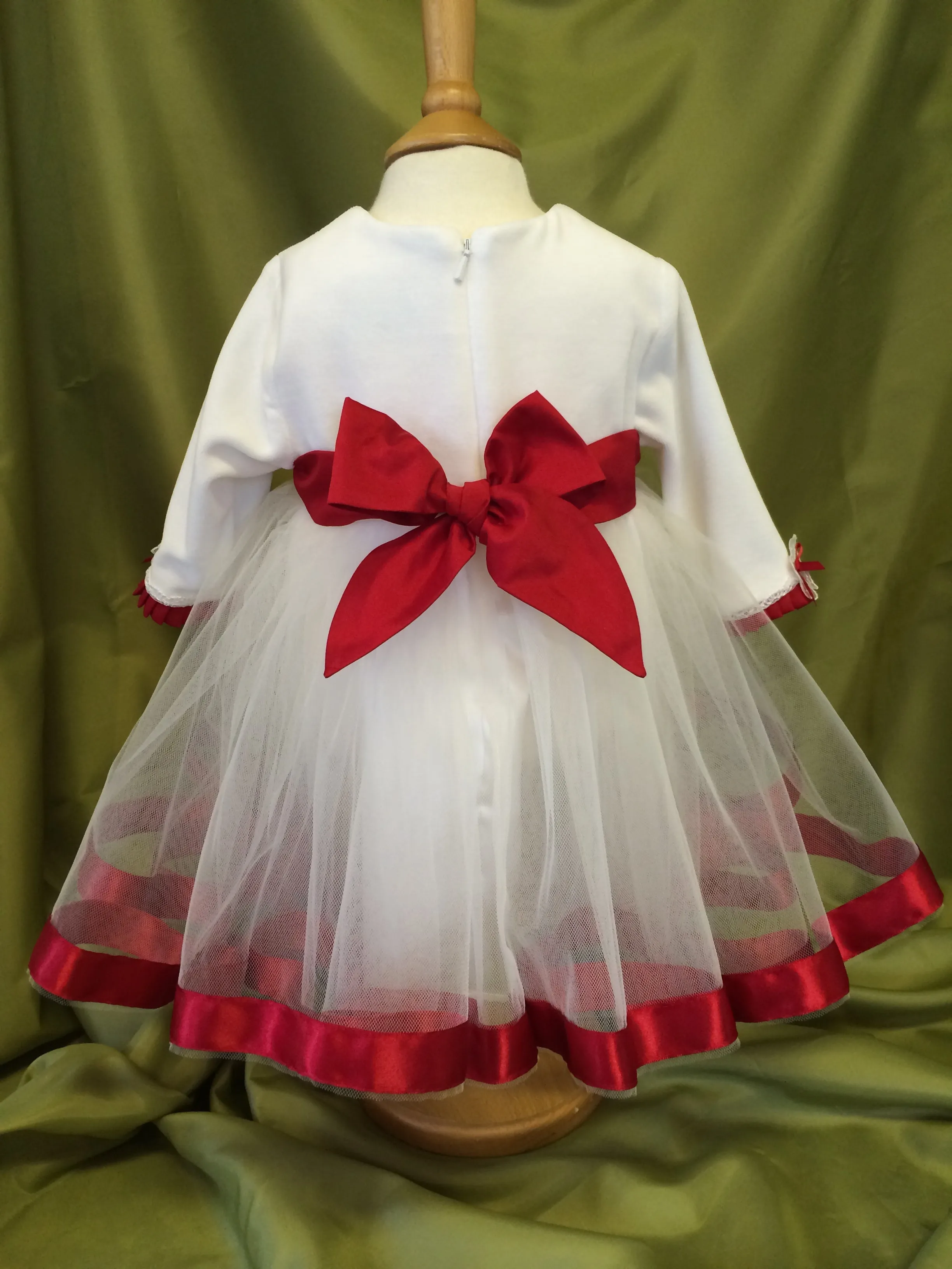 Christening Dress ‘Grace’ Christmas edition