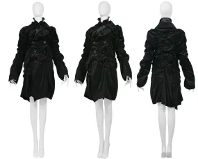 COMME DES GARCONS BAD TASTE VELVET COAT 2008