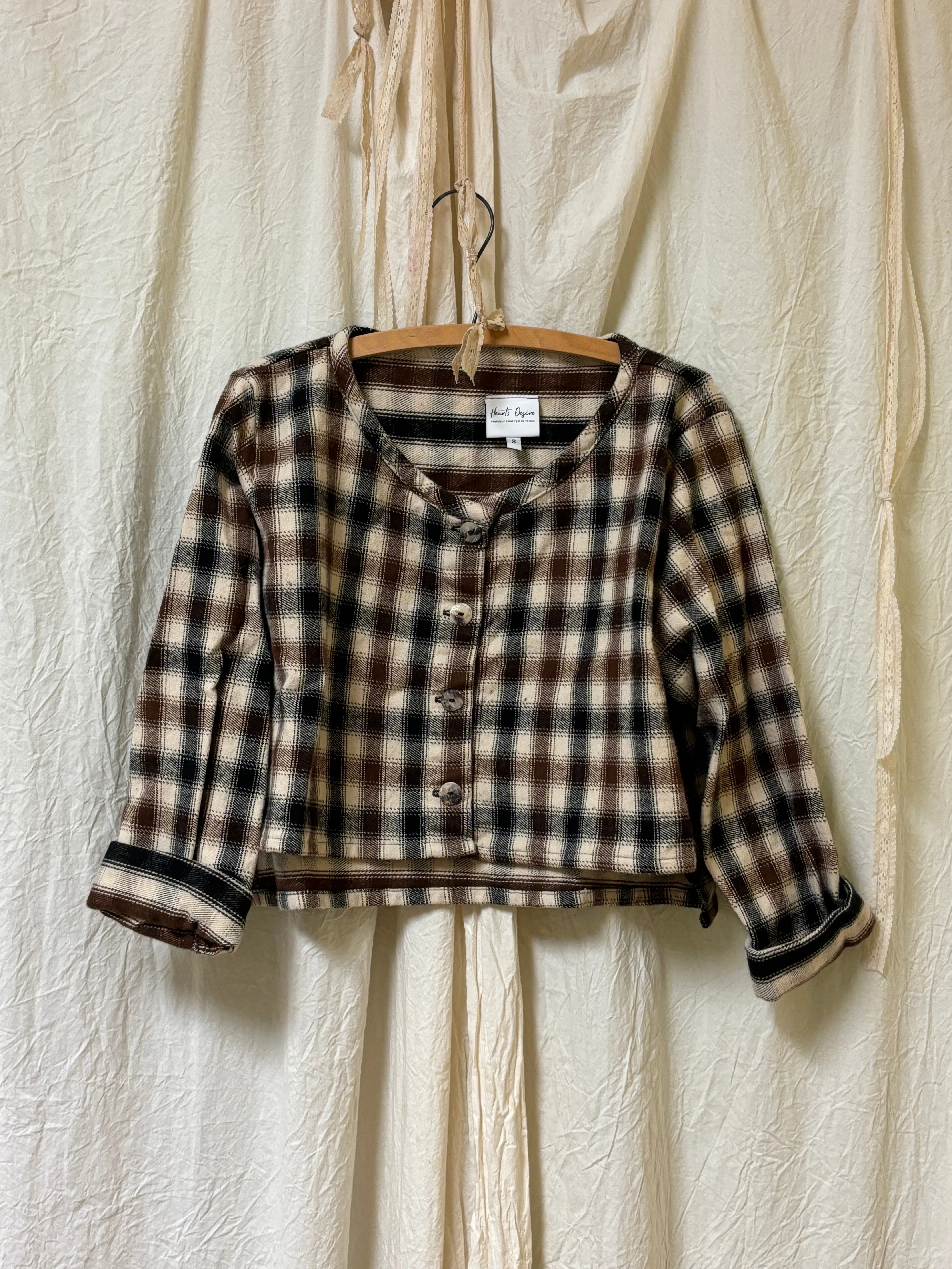 Cover Jacket in Flannel