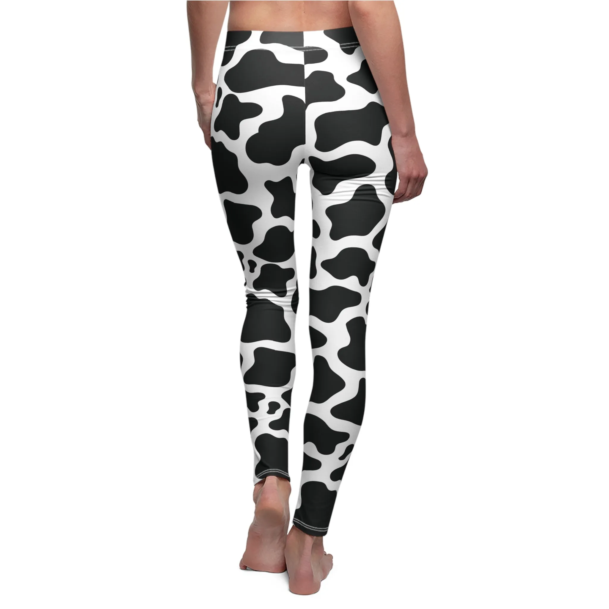 Cow Print Soft Touch Leggings