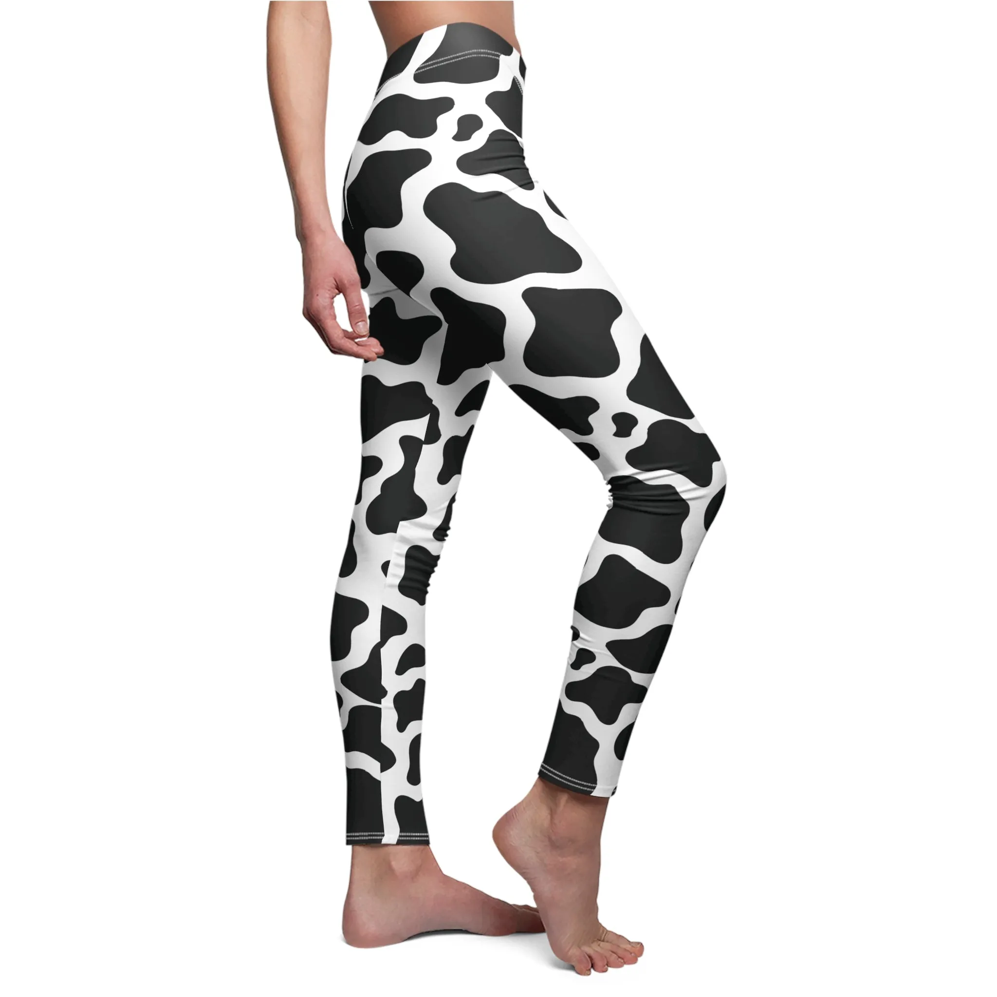 Cow Print Soft Touch Leggings