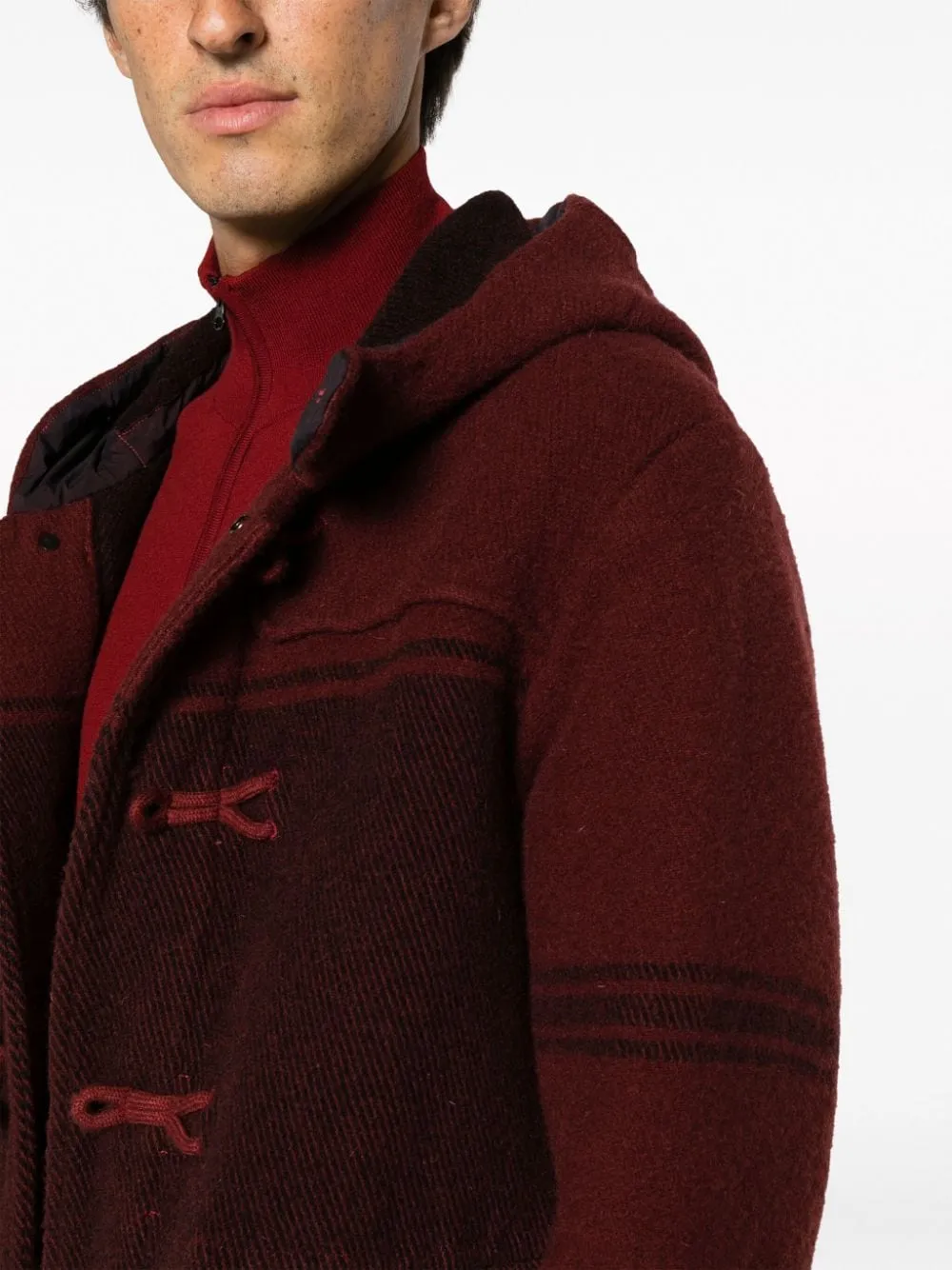 C.P. COMPANY Coats Bordeaux