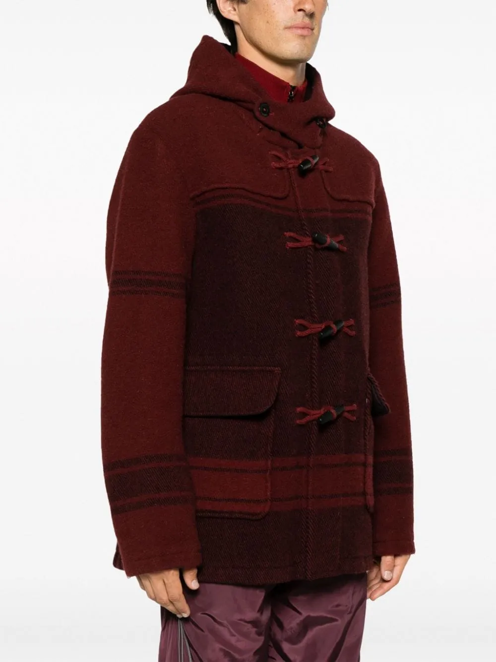 C.P. COMPANY Coats Bordeaux