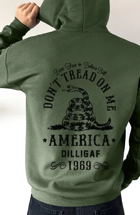 Don't Tread on Me Pullover Hoodie