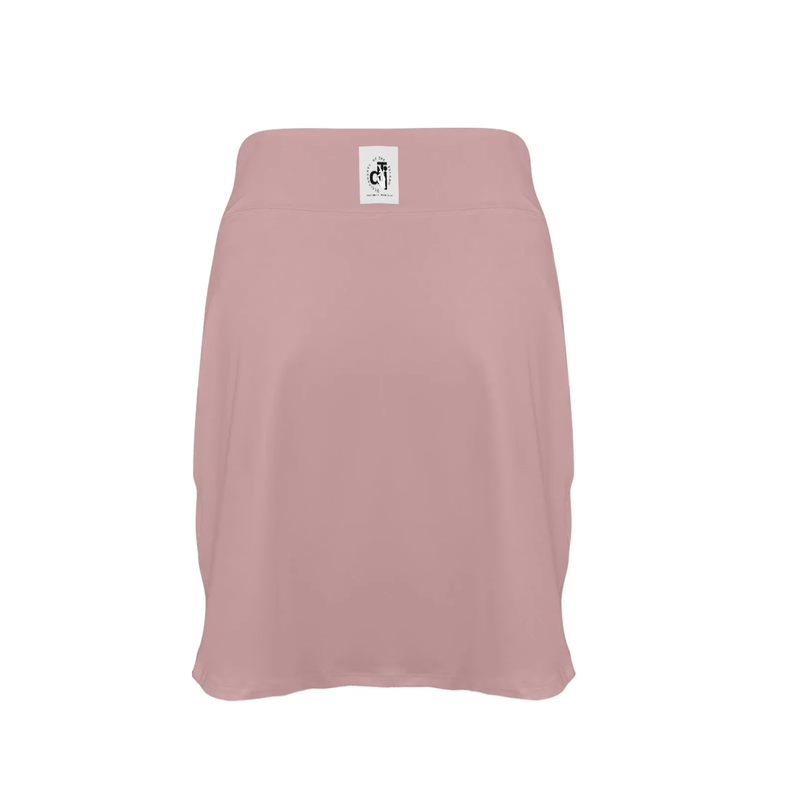 DTI Sof Pink Stripe Skirt with Pocket