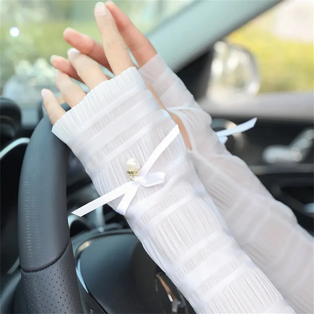 Elegant Long Fingerless Arm Sleeve