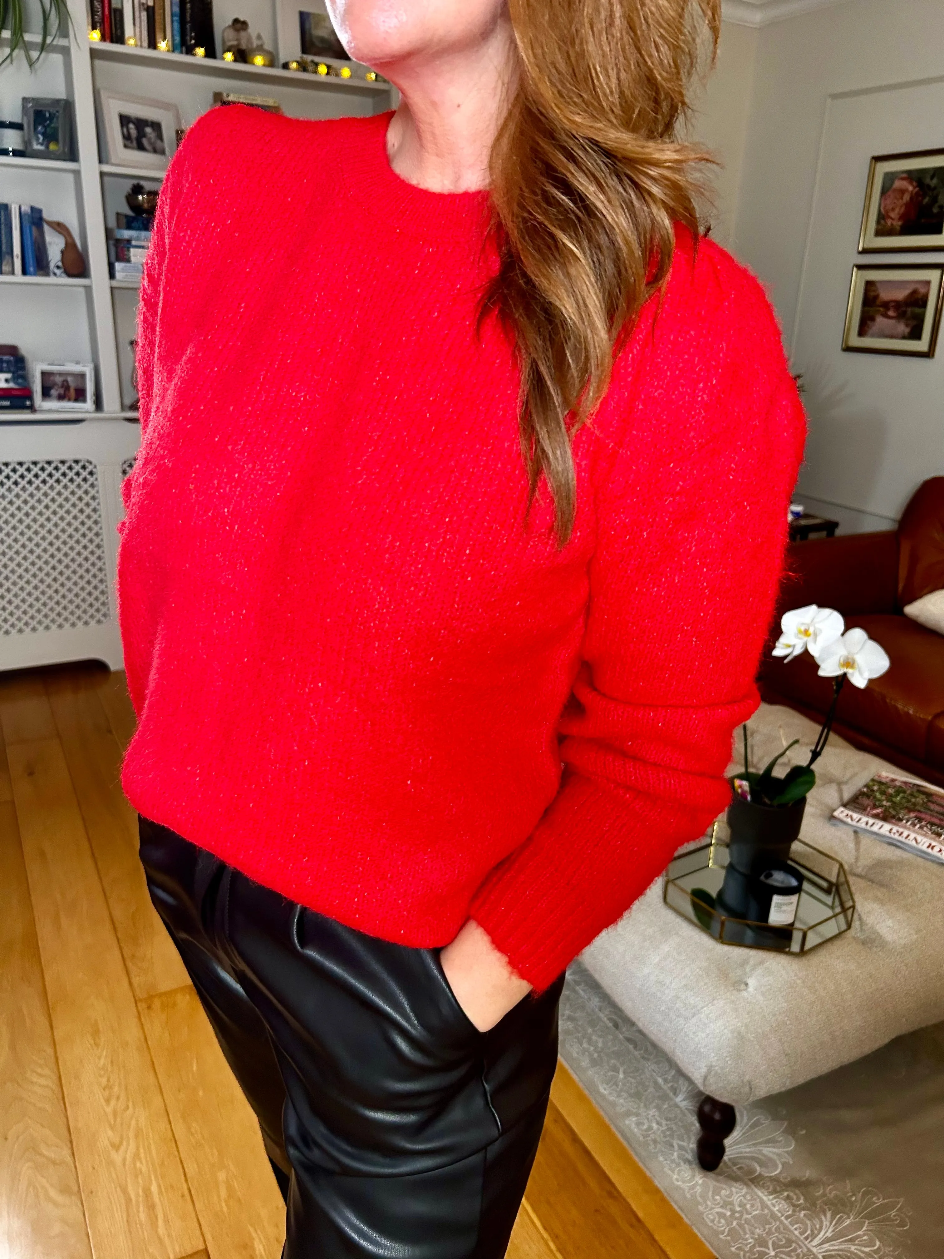 Eve Red Sweater