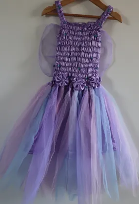 Fairy Dress - Lavender multi-coloured