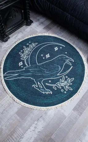 Familiars Rug | Edgar the Raven