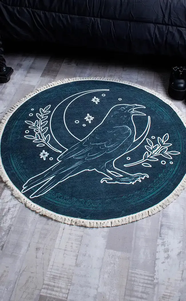 Familiars Rug | Edgar the Raven