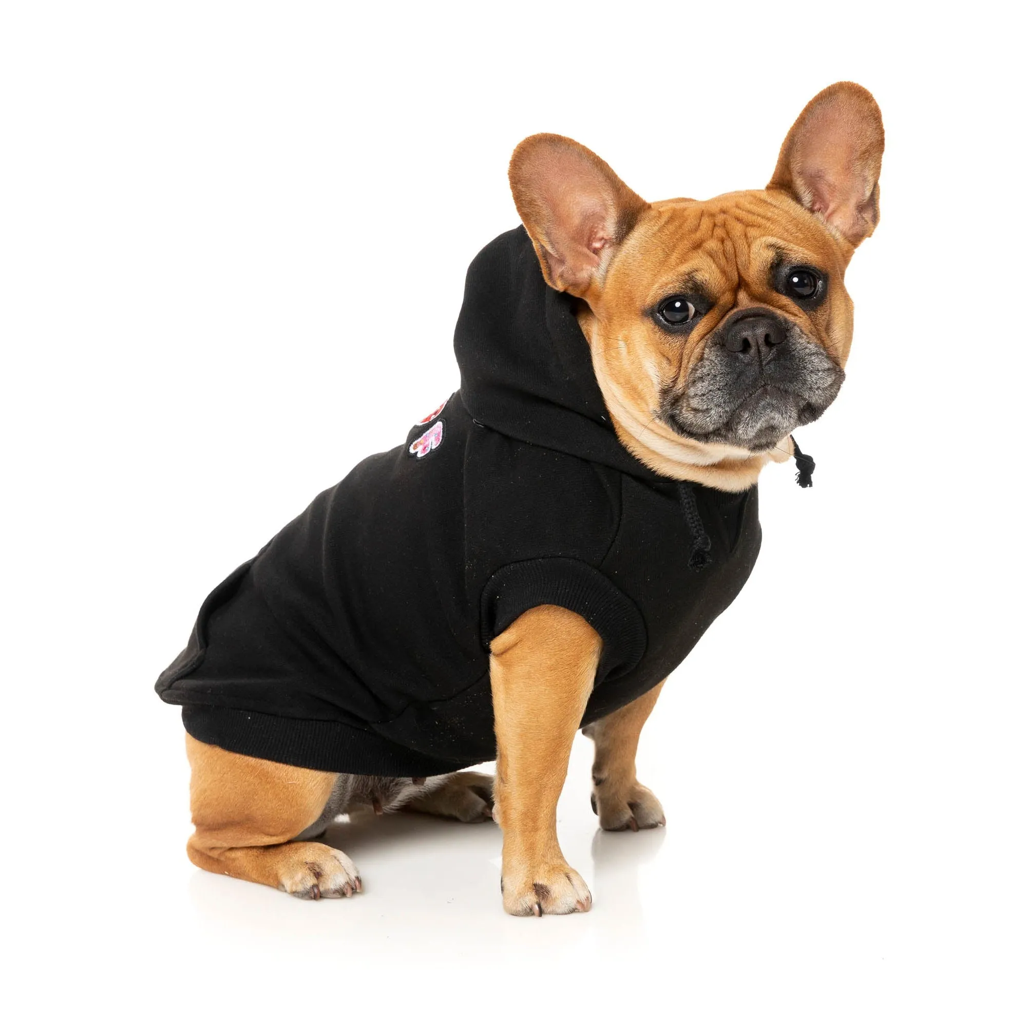 FuzzYard Dog Apparel Wooftagram Hoodie Black Size 2 XSmall***