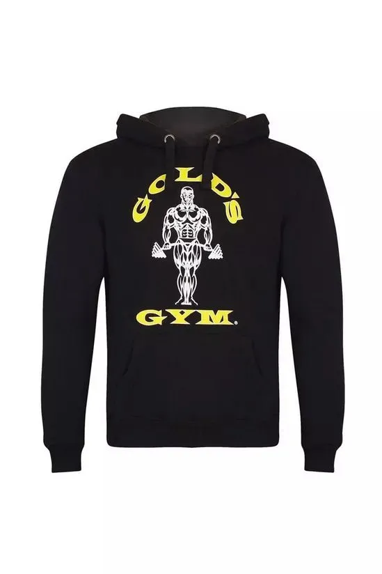 Golds Gym Muscle Joe Pullover Hoodie - Black