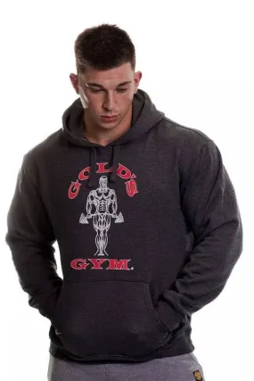 Golds Gym Muscle Joe Pullover Hoodie - Charcoal