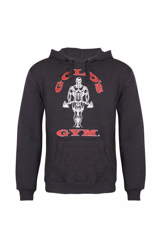 Golds Gym Muscle Joe Pullover Hoodie - Charcoal