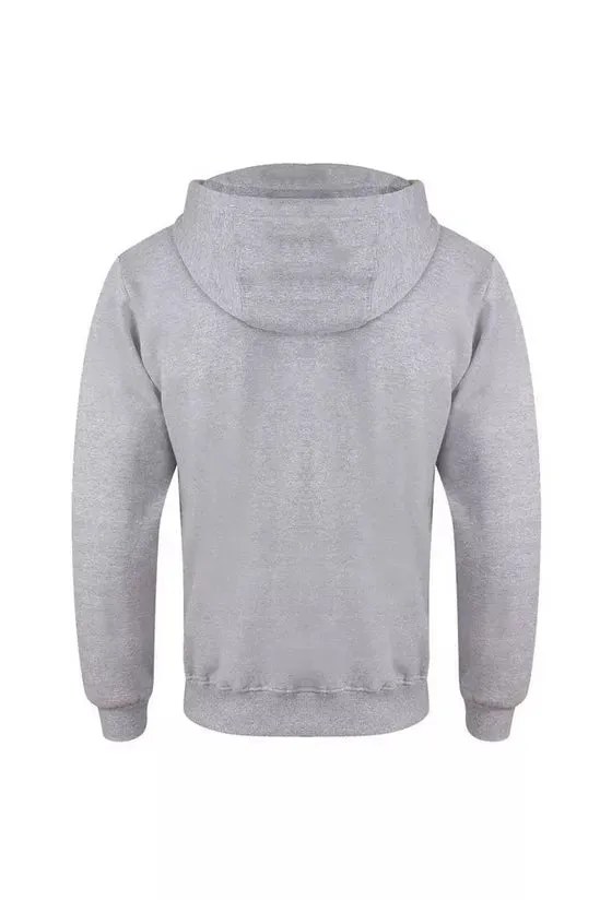 Golds Gym Muscle Joe Pullover Hoodie - Grey Marl