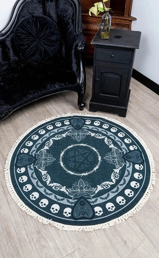 Gothic Persian Style Rug | Monochrome