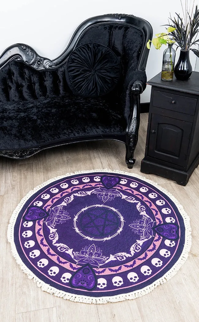 Gothic Persian Style Rug | Purple