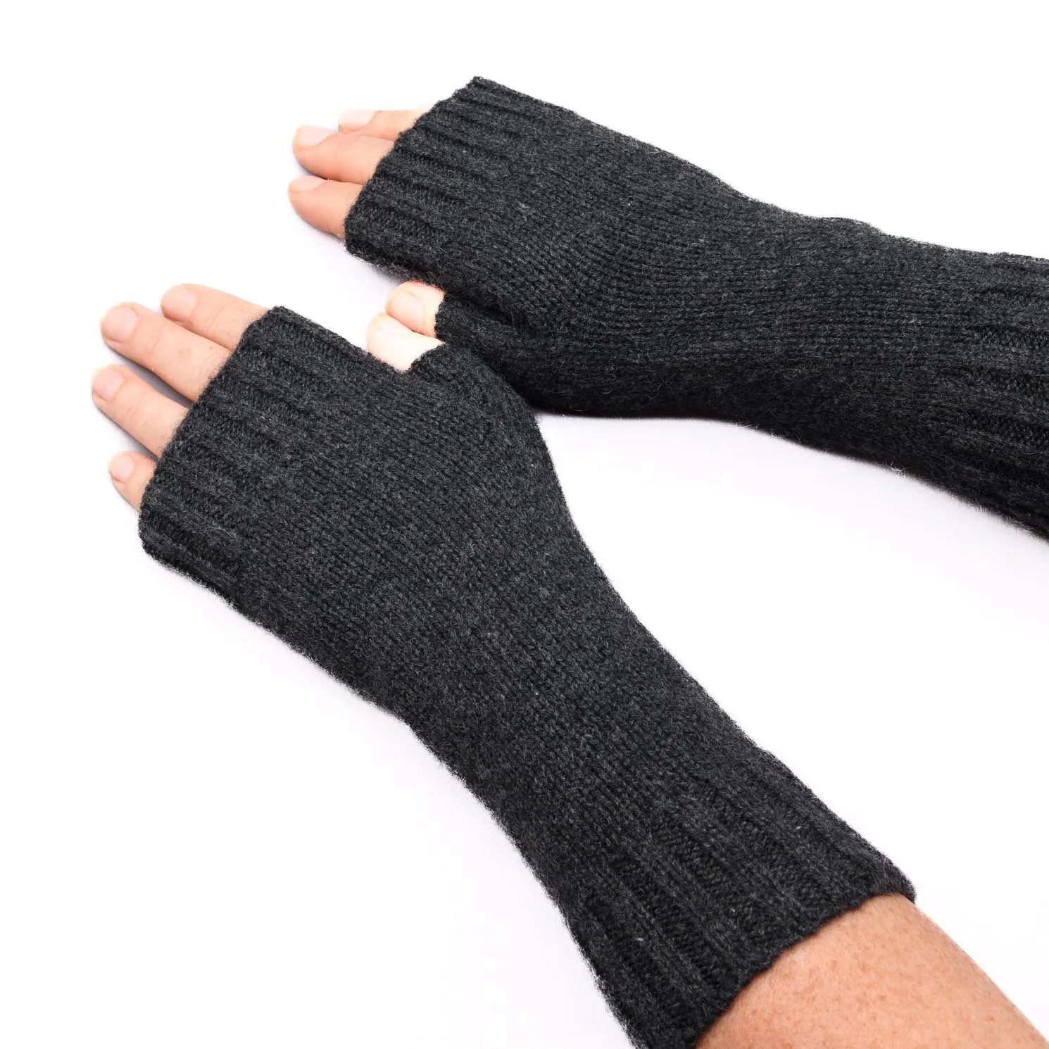 Gotta Hand it to YOU 100% Pure Cashmere Fingerless Glove, Racy