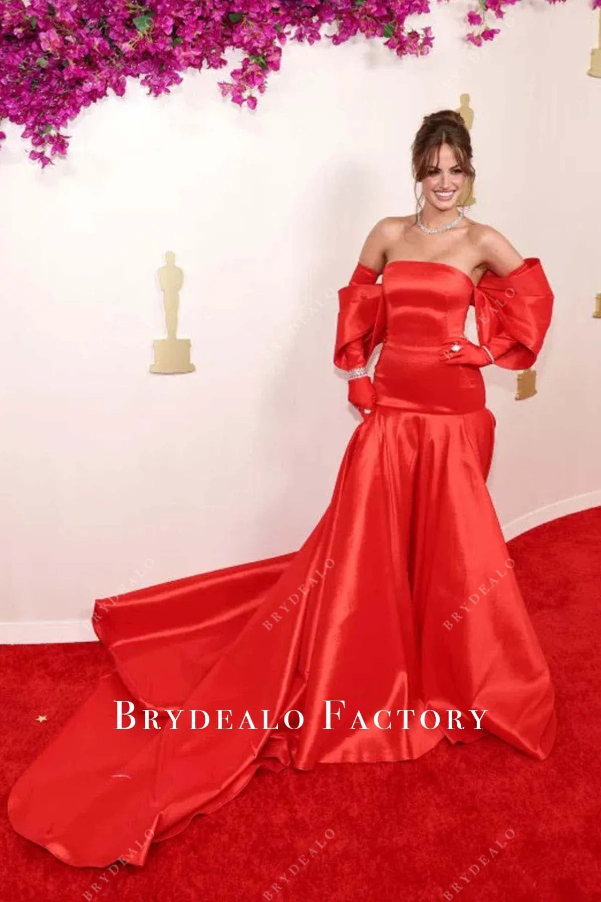 Haley Kalil 2024 Oscars Red Carpet Mermaid Dress