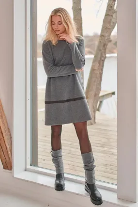 Henriette Steffensen Fleece Dress in Grey