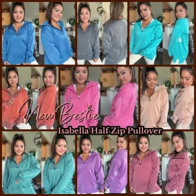 Isabella Half Zip Pullover by JadyK