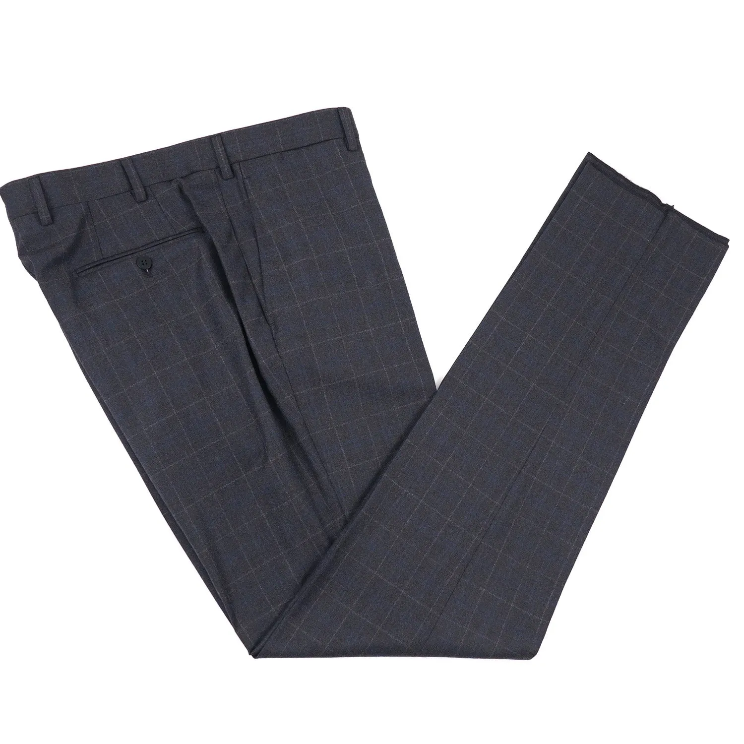 Isaia Extra-Slim Lightweight Flannel Suit