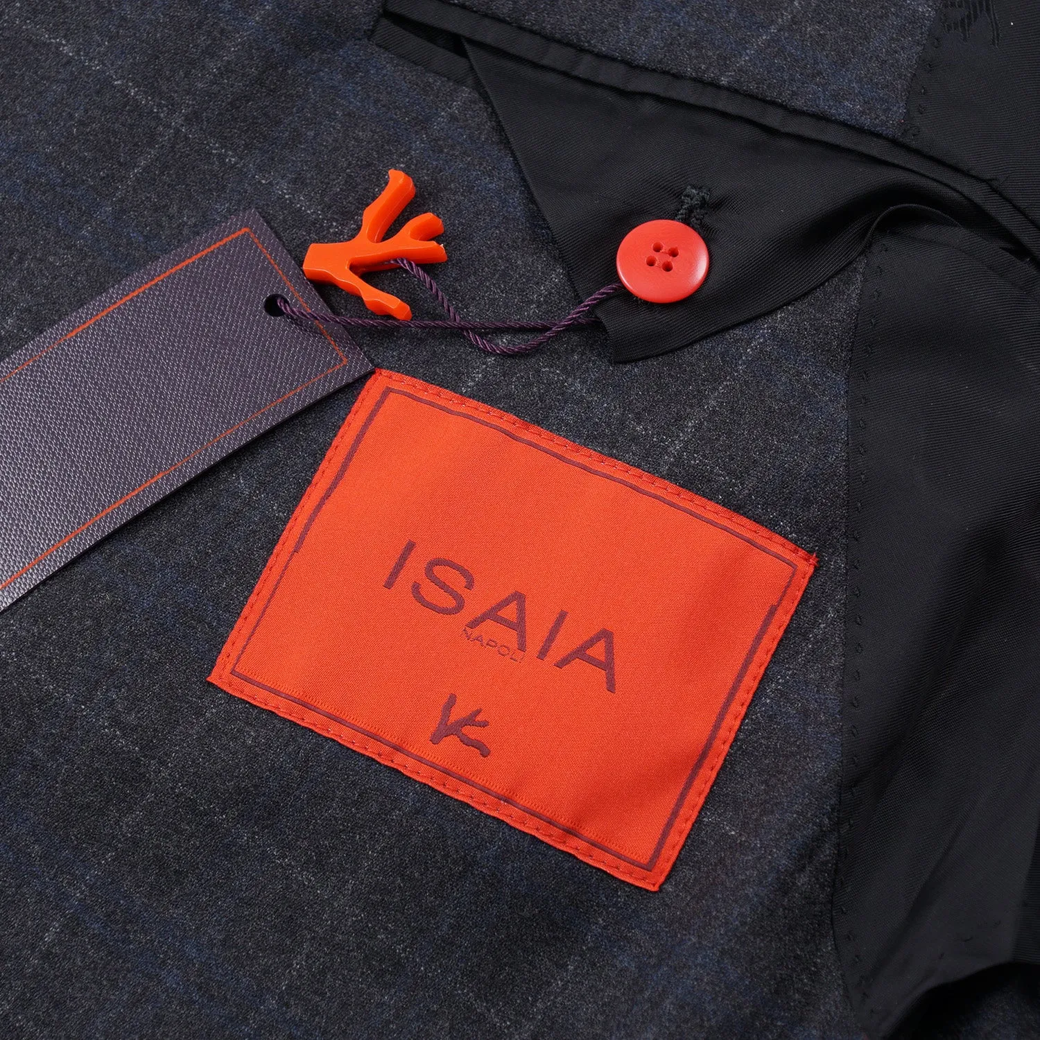 Isaia Extra-Slim Lightweight Flannel Suit