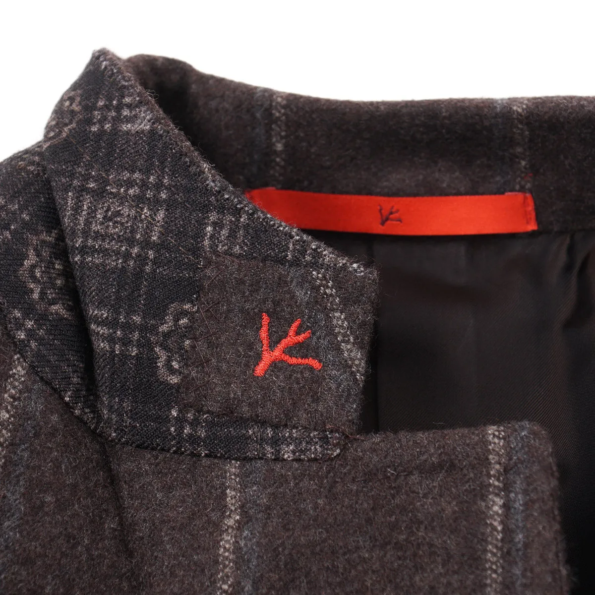 Isaia Soft Flannel Wool-Cashmere Suit